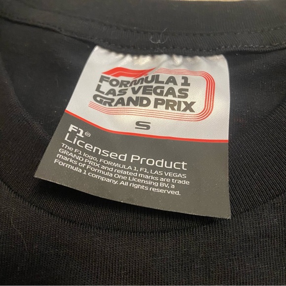 formula 1 f1 las vegas grand prix tshirt black 2023 - Picture 3 of 5
